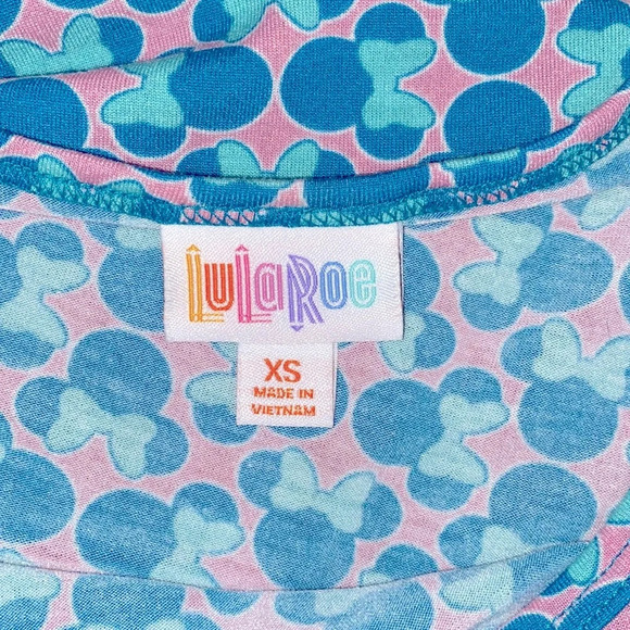 Lularoe Disney Irma top size xsmall - Picture 6 of 8